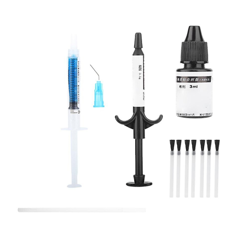 Orthodontic Dental Bonding Kit Adhesive Light Cure Adhesive System Kit Toolssmall Set