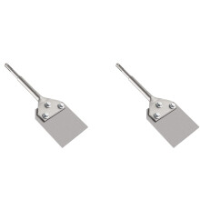 2x Sds Plus Floor Scraper,4 Inch Scaling Chisel,scraper Adhesives Remover Wall Scraper Works With S