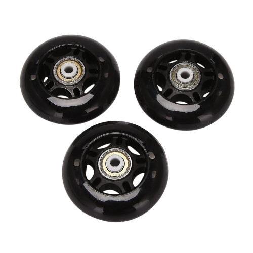 12 Pcs Inline Skate Wheels Beginner's Roller Blades Wheel 70x24mm 2