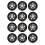 12 Pcs Inline Skate Wheels Beginner's Roller Blades Wheel 70x24mm 1