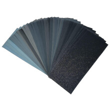 120 To 1500 Assorted Grit Sandpaper, 23 X 9 Cm, 27-sheet Sandpaper