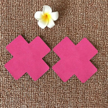 Comfortable And Breathable Chest Patch Sexy Cross Nipple Cover Breast Pasties Stickers Soft Stability X-shaped Nipple Pastille