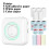 (style6) Mini Pocket Sticker Printer, Bluetooth Wireless Portable Mobile Printer Machine Thermal Printer For Notes, Memo, Photo, Pocket Label 4