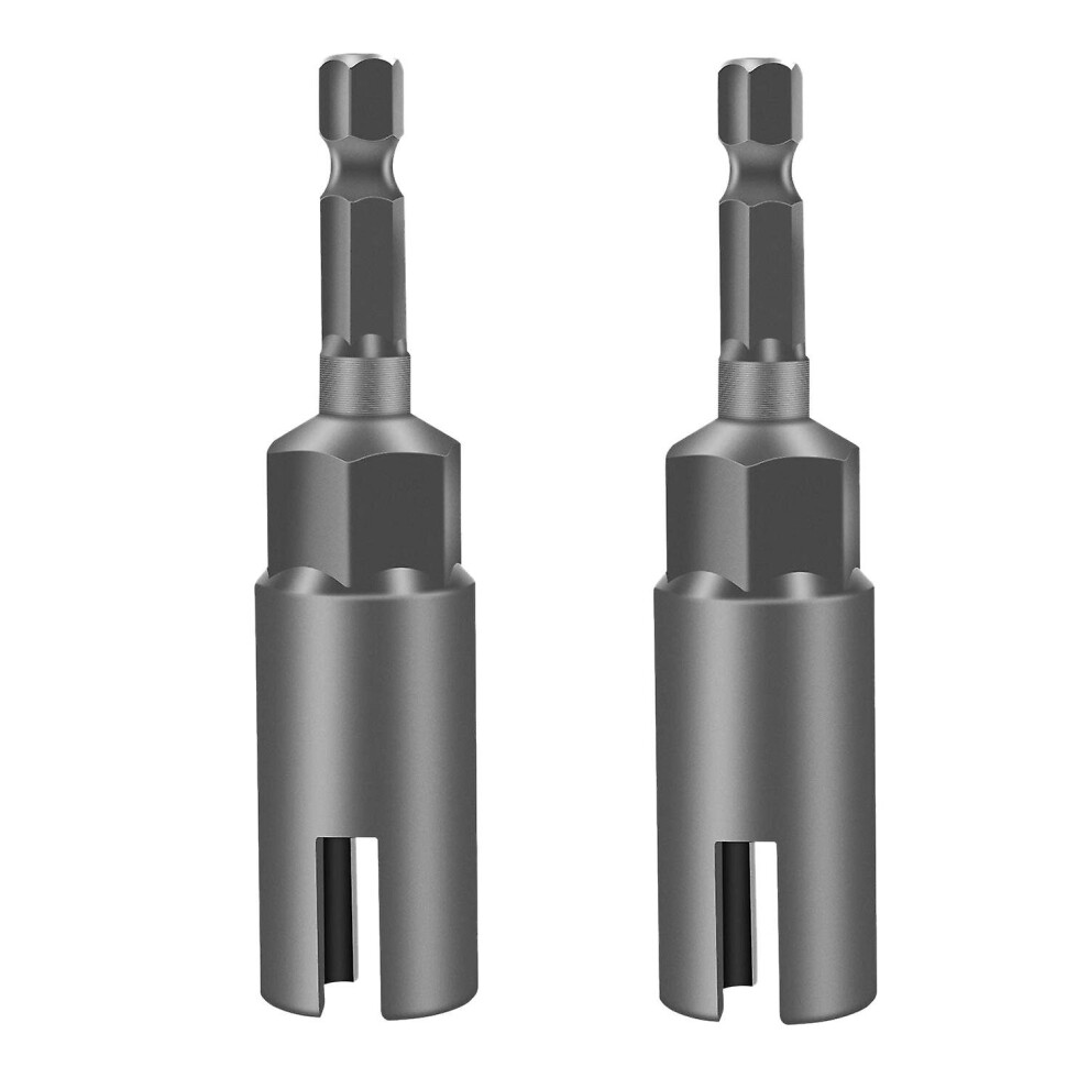 Deep Power Wing Nut Driver, Slot Wing Nuts Drill Bit Socket, Wrenches Tools Set For Panel Nuts Scr