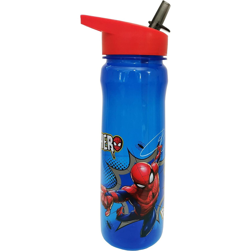 MARVEL 1325 1698 Spider-Man Hero , polypropylene,Blue and red600ml