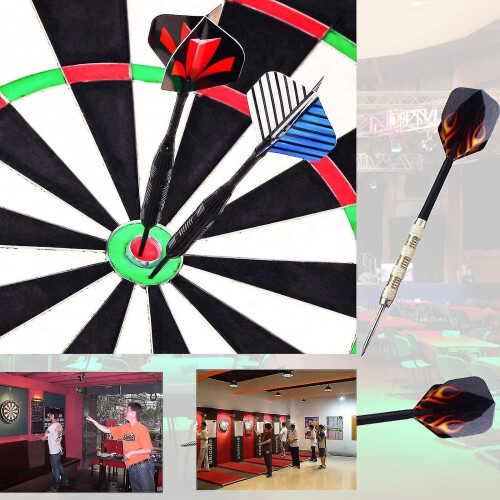 18 Pack Stainless Steel Darts With Steel Tip 1
