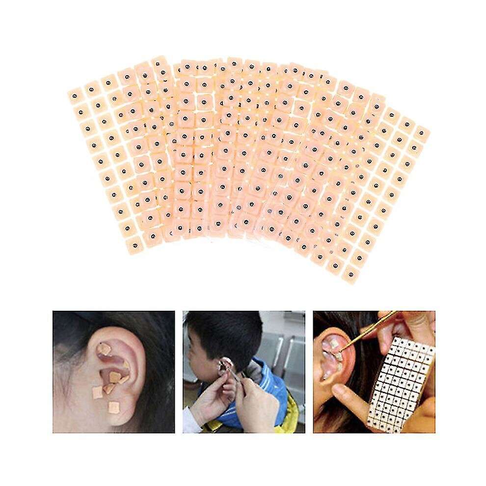 600pcs Disposable Ear Press Seeds Acupuncture Vaccaria Plaster Bean Massage Jb52 Jb52