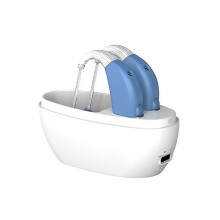 2023 New Intelligent Hearing Aid Usb Low-noise Invisible Adjustable Tone Sound Amplifier With Charging Base