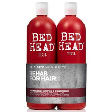 Bedhead by TIGI | Resurrection Shampoo and Conditioner Set | Hair care for brittle and damaged hair | Powerful, regenerating care formula | 2 x 750ml