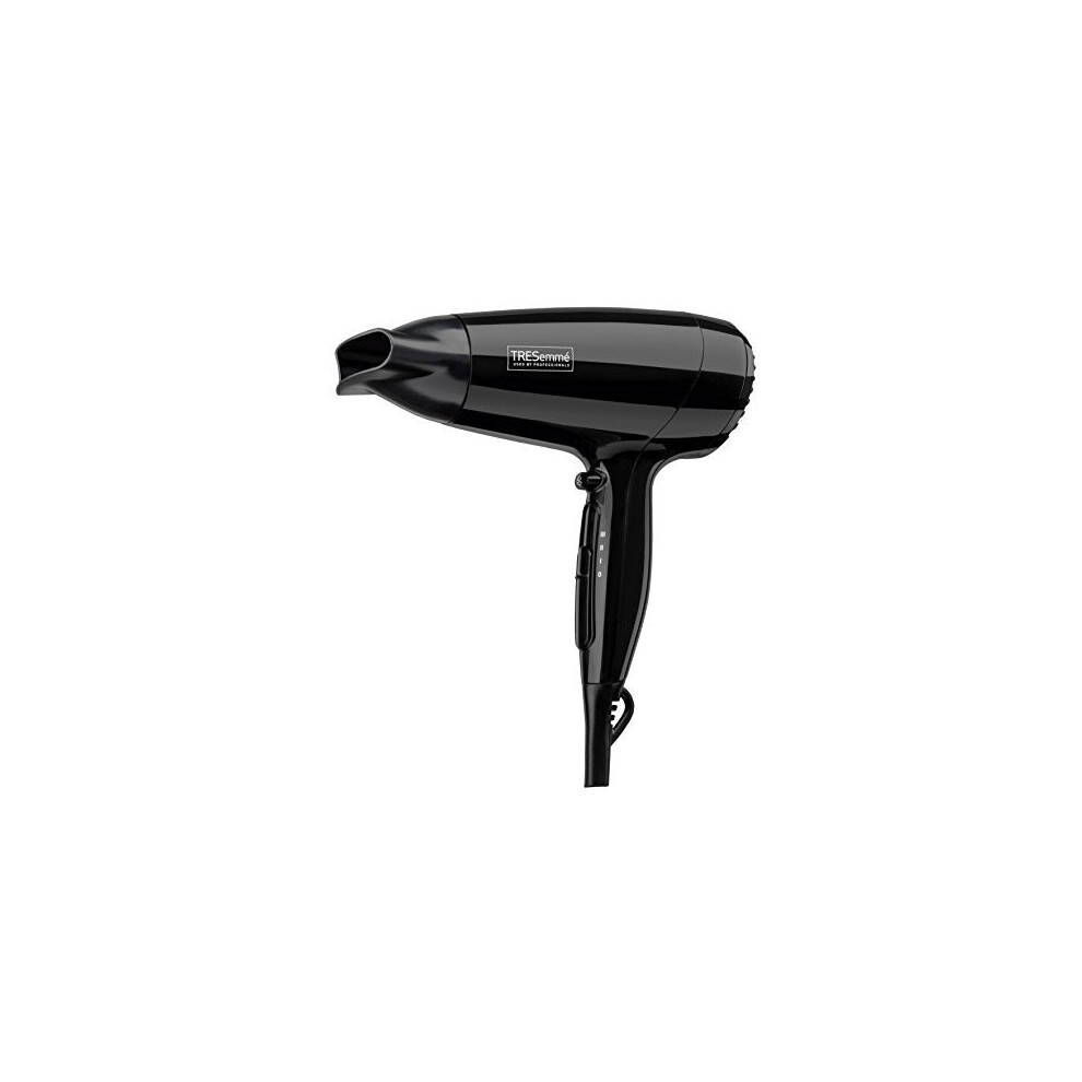 TRESemme 2000W Fast Hair Dryer, super compact, ultra lightweight, Black