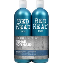 Bed Head by TIGI | Recovery Shampoo and Conditioner Set | Professional Moisturising Hair Repair Treatment | 750 ml ( Pack of 2)