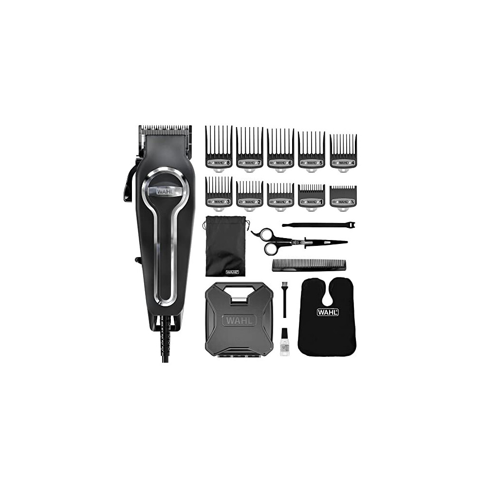 Wahl Elite Pro Hair Clipper, Men's Corded Hair Clippers, Hair Clippers for Men, DIY Haircuts, Home Hair Cutting, Men's Head Shaver, Buzz Cut, Black