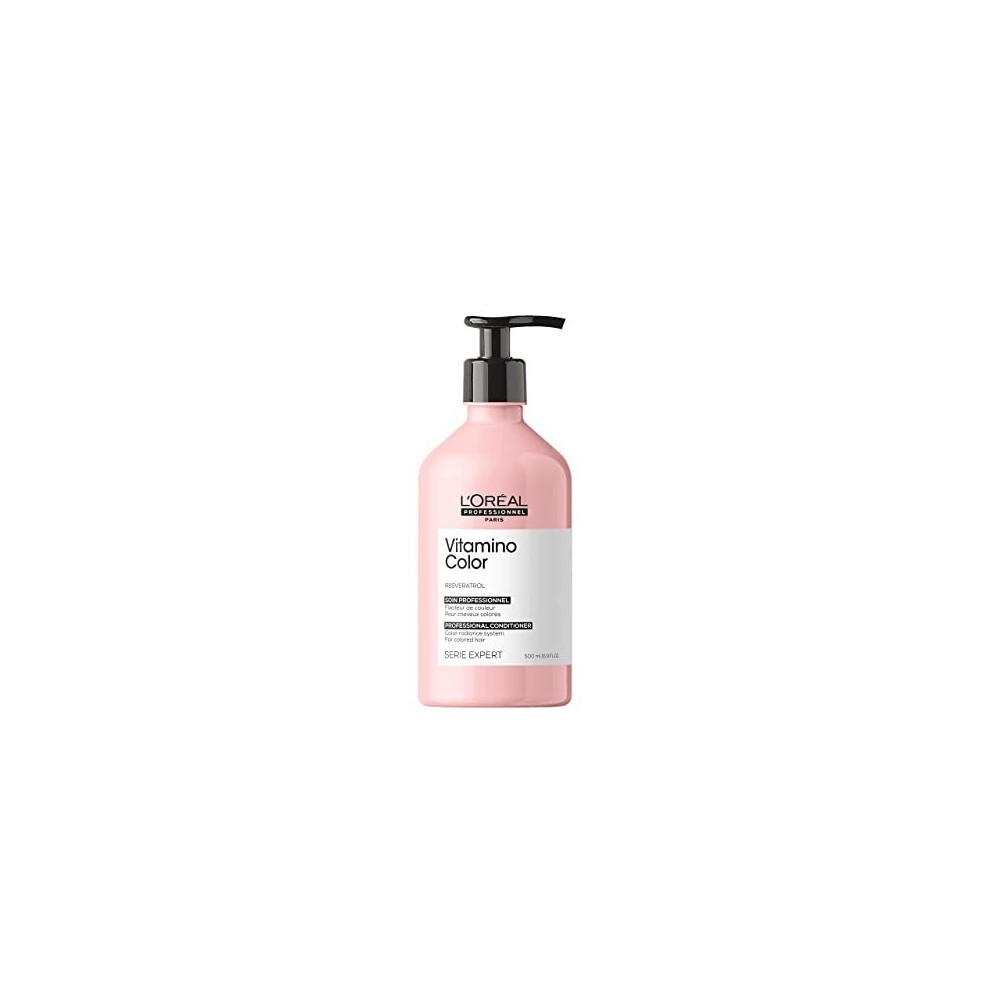 L'OrÃ©al Professionnel Conditioner, With Resveratrol for Coloured Hair, Serie Expert Vitamino Colour, 500 ml