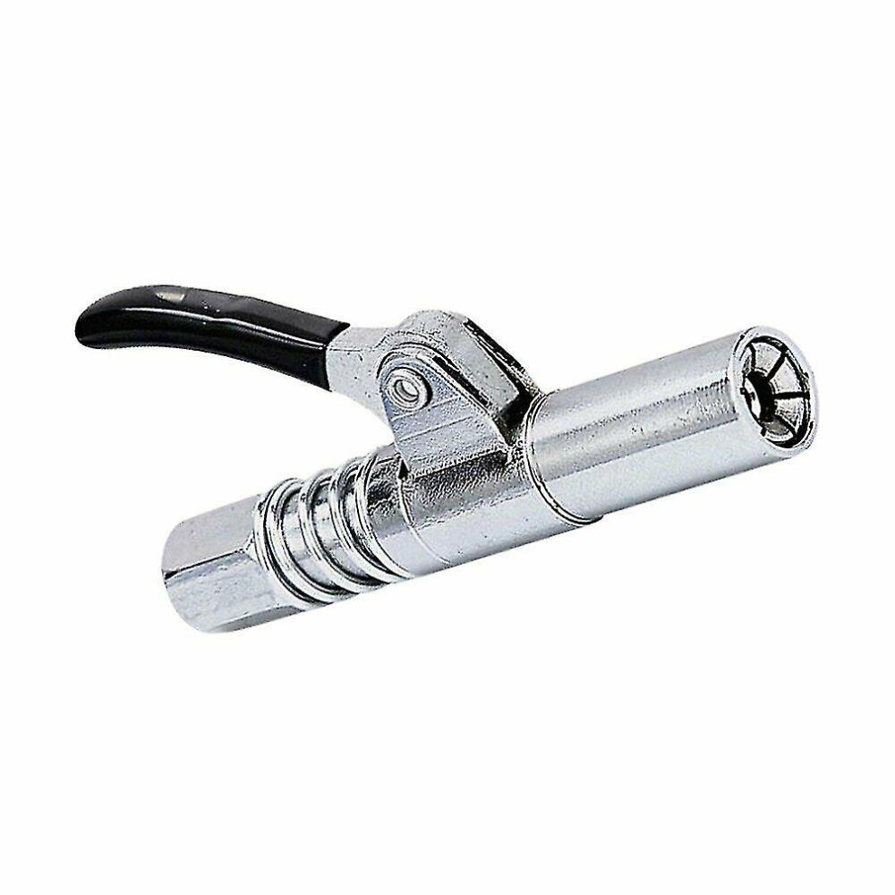 Grease Coupler Heavy-duty Quick Release Grease Gun Coupler Npti/8 10000psi Fpsilver1pcs