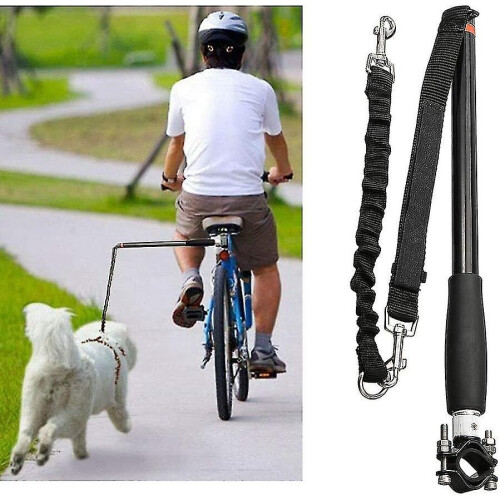 Dog Bicycle Leash Bicycle Holder Spacer Elastic Dog Leash