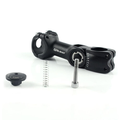 Fork Stem Extender Bike Stem Riser Adjustable Angle Handlebar Riser Adjustable Handlebar Stem 1