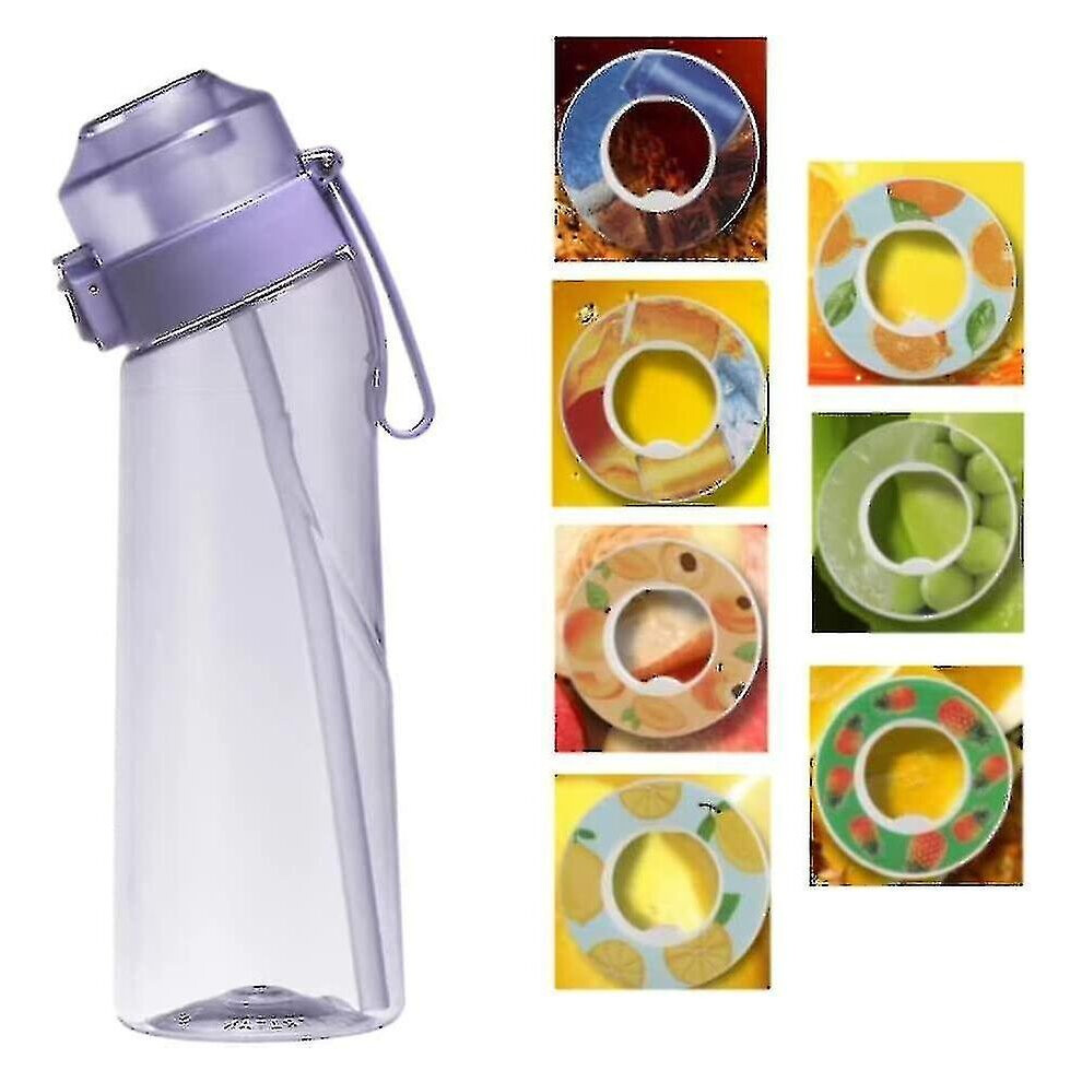 Airup Bottle Pod With Water Bottle, Air Up Water Bottle Flavour Pods Pack Scented For Flavouring Water Pods, 650ml Scent Air Up Water Bottle 0 Sugar