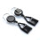 Silicone Sticker Lighter Leash Safe Stash Clip Retractable Keychain Holder Cover 5