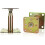 2pcs 100-150mm Galvanised Adjustable Elevated Post Base Support, Heavy Duty Roof Support For Building - Gold 4