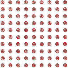 Italian Game Tiles, (90 Pieces)