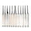 Transparent 15pcs Lock Picking Set Kit Tool With Transparent Practice Training Padlock Lock For Locksmith Beginners And Professional 2