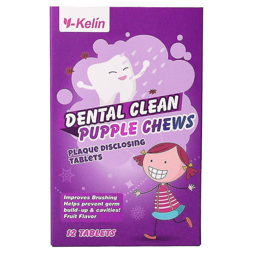 Dental Plaque Disclosing Tablet 12 And 36 Tabs Teeth  Indicator Bacterial Adults And Children Prevent
