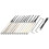 Transparent 15pcs Lock Picking Set Kit Tool With Transparent Practice Training Padlock Lock For Locksmith Beginners And Professional 4
