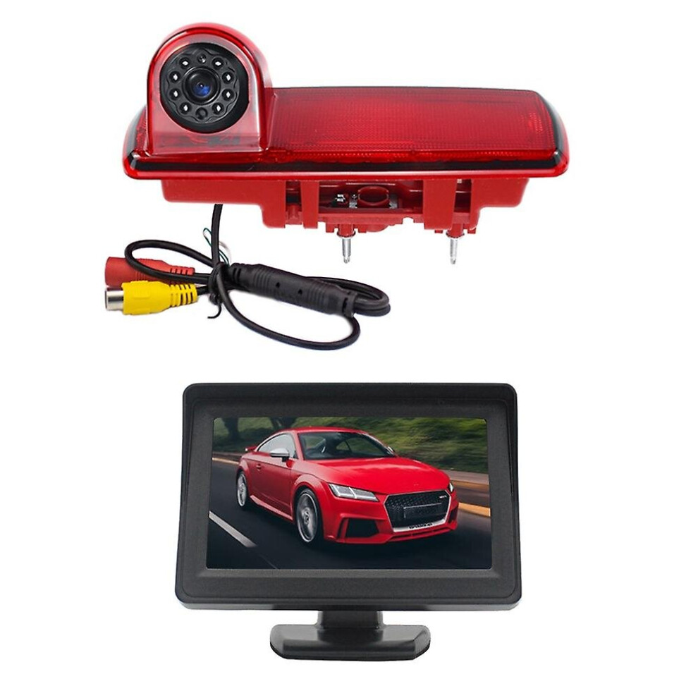 170 Degree Backup Rearview Camera Brake Light