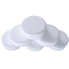 Aleko 50 Pcs Chlorine Tablets Multifunction Instant Disinfection For Swimming Pool Tub Spa