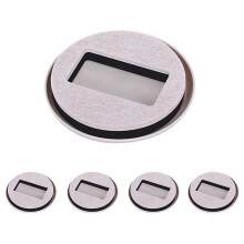 5 Pcs Furniture Wheel Stopper Caster Cup Suitable For All Kinds Of Furniture On Wheels Fixed Standi