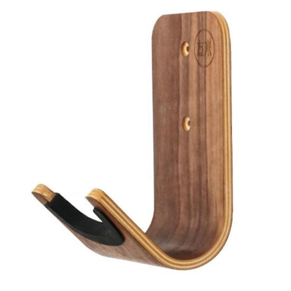 Guitar Skateboard Wall Hanger Unique Design Bent Wood Guitar Hanger Wall Mount Guitar Holder Acoust -suzuka