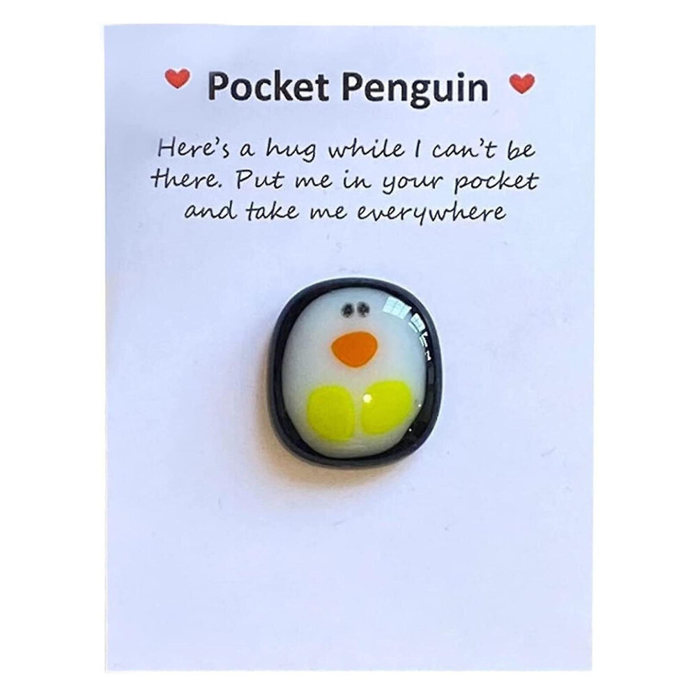 Little Pocket Cute Animal Hug Full Of Care Warm Gift Encourage Penguin Gift Decoration