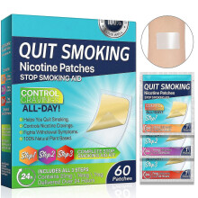 (3 in 1) Quit Smoking Patches, Stop Patch, Aid, Easy And Effective Anti-stickers, Best Product To Help Stop(step 1,2,3)