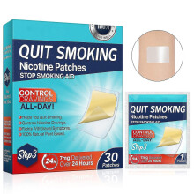 (Step 3) Quit Smoking Patches, Stop Patch, Aid, Easy And Effective Anti-stickers, Best Product To Help Stop(step 1,2,3)