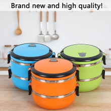 Hot Food Flask Stainless Steel Lunch Box Thermos Vacuum Insulated Trave Portable