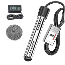 2500w Immersion Heater, Pool Heater Automatic Timer, Eu Plug