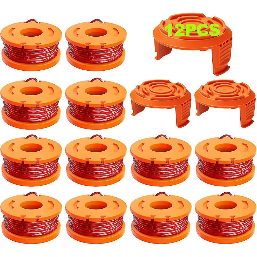15 Pack Trimmer Spool Line For Worx,(wa0010)replacement Trimmer Spool Line For Worx,trimmer Line Refills 0.065 Inch For Worx,suitable For Worx String