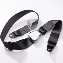 Aircraft Aviation Adjustable Two-point Seat Belt Seat Cable Two-point Car Seat Belt