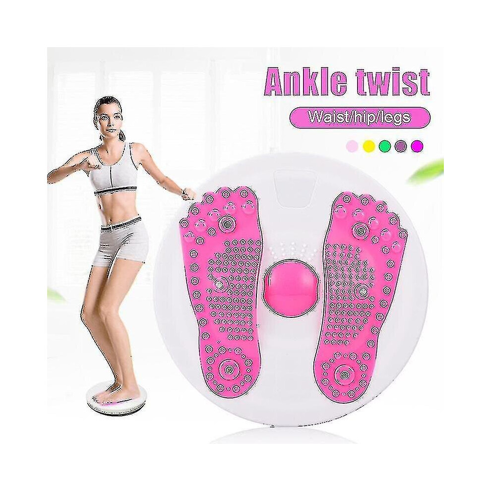 Twisting The Waist Plate 27.5cm Rotatable Fitness Disc In Place Sport Slimming Device Tummy Twister