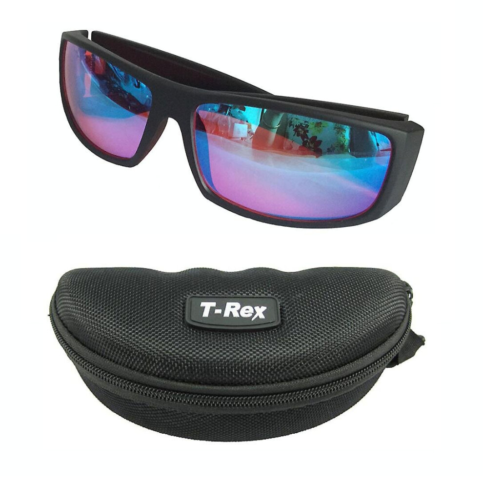 Color Blind Glasses, Corrective Lenses Blindness Weakness Vision Enhancement Glasses, Color Vision Impairment/Color Weakness-Kryc Green/Red