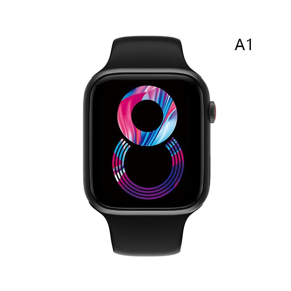 (Black) Xs8 Max Iwo Series 8 Smart Watch Bluetooth Call Heart Rate Blood Smartwatch