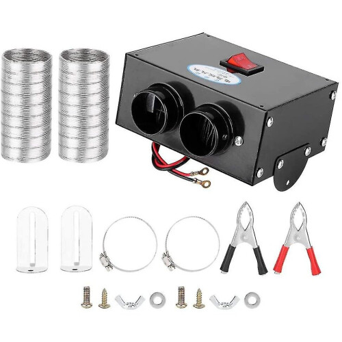 Car Heater,500w Full Automatic Low Noise Low Consumption  Purifies Defrost Defogger