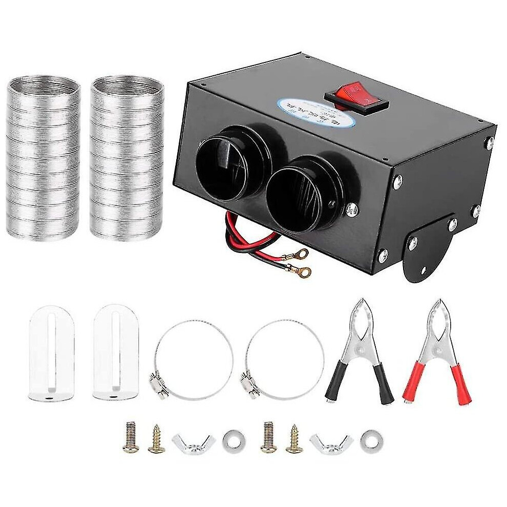 Car Heater,500w Full Automatic Low Noise Low Consumption  Purifies Defrost Defogger