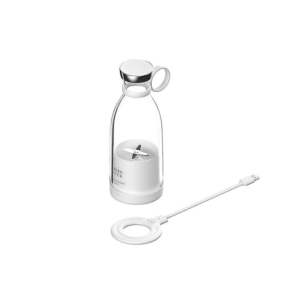 Portable Electric Juicer Blender Usb Mini Fruit Extractor Food Shake Multifunctional Pink/White