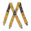 Heavy Duty Braces Work Tool Belt Suspenders Adjustable Straps X Shape 1