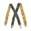 Heavy Duty Braces Work Tool Belt Suspenders Adjustable Straps X Shape 5