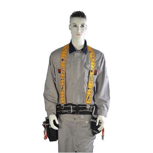 Heavy Duty Braces Work Tool Belt Suspenders Adjustable Straps X Shape 2