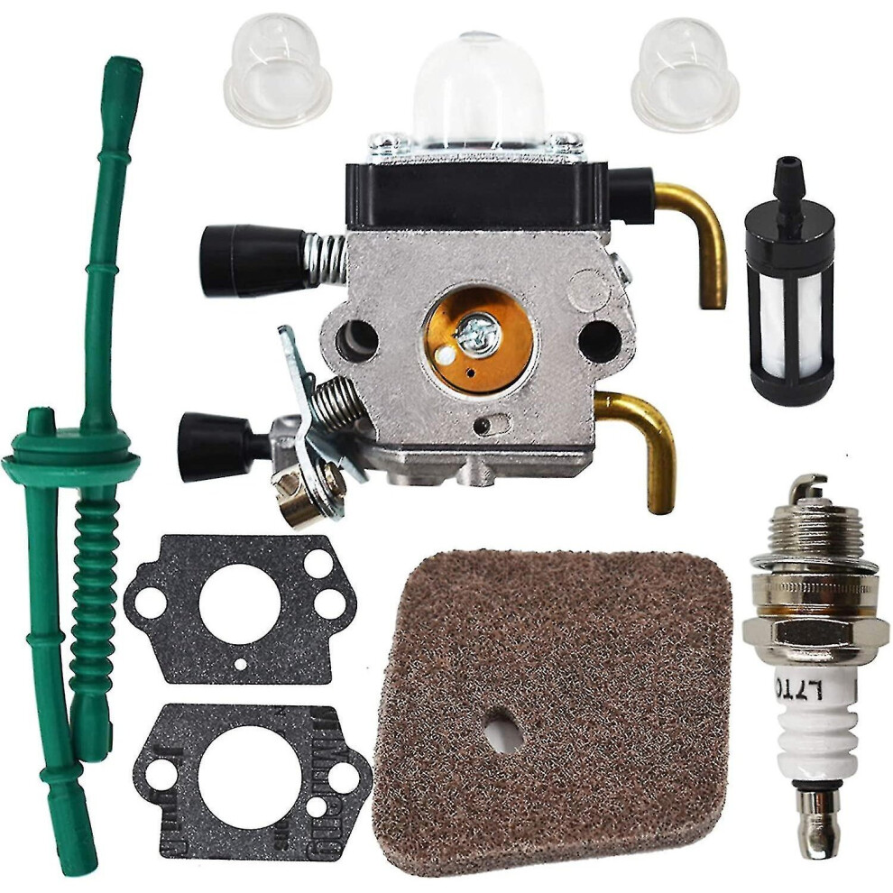 Carburetor Replacement For Stihl Fs38 Fs45 Fs46 Fs55 Km55 Fs85 Trimmer With Air Fuel Filter Gasket