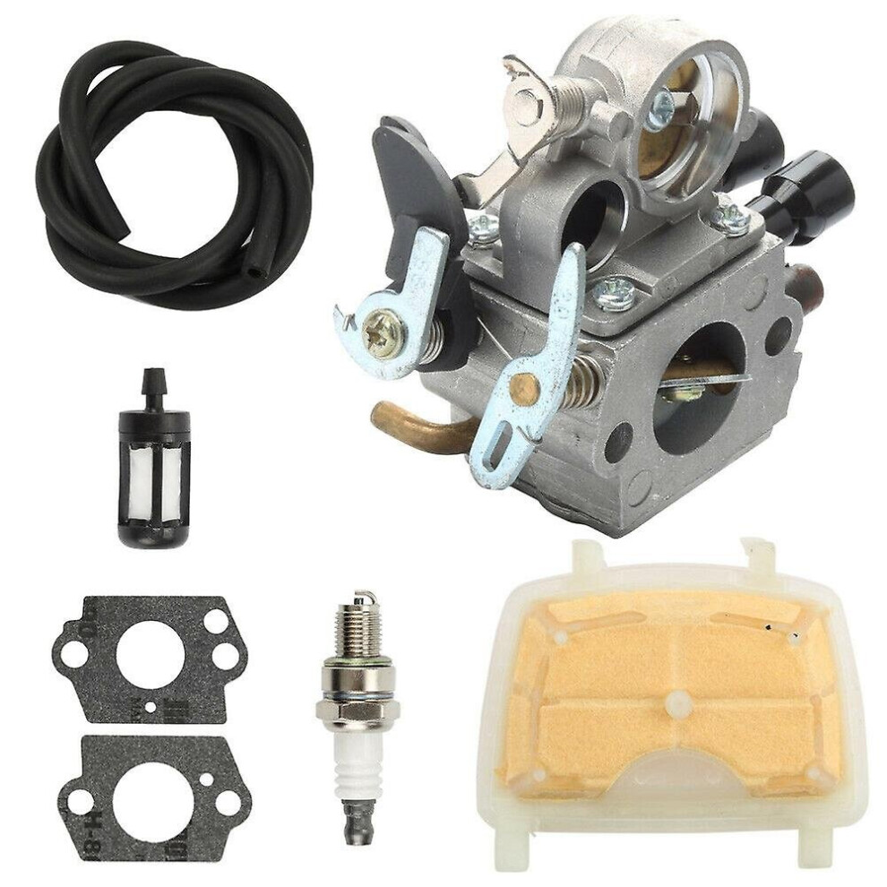Carburetor Tune Up Kit For Stihl Ms171 Ms181 Ms211 Zama C1q-s269 Carb Chainsaw