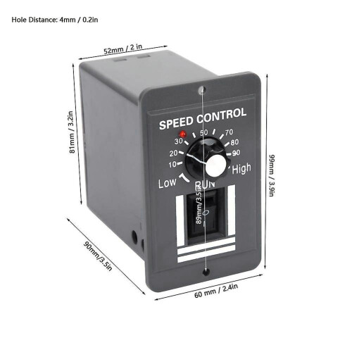 Dc 12v 24v 36v 48v 10a Pwm Motor Speed Controller Reversible Switch Regulator Control Forward Rotat 1